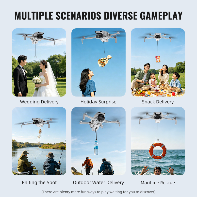 DJI Lito 1/X1 드론용 12KM 에어드롭 시스 - Drone Crop Sprayer 리뷰 및 가격