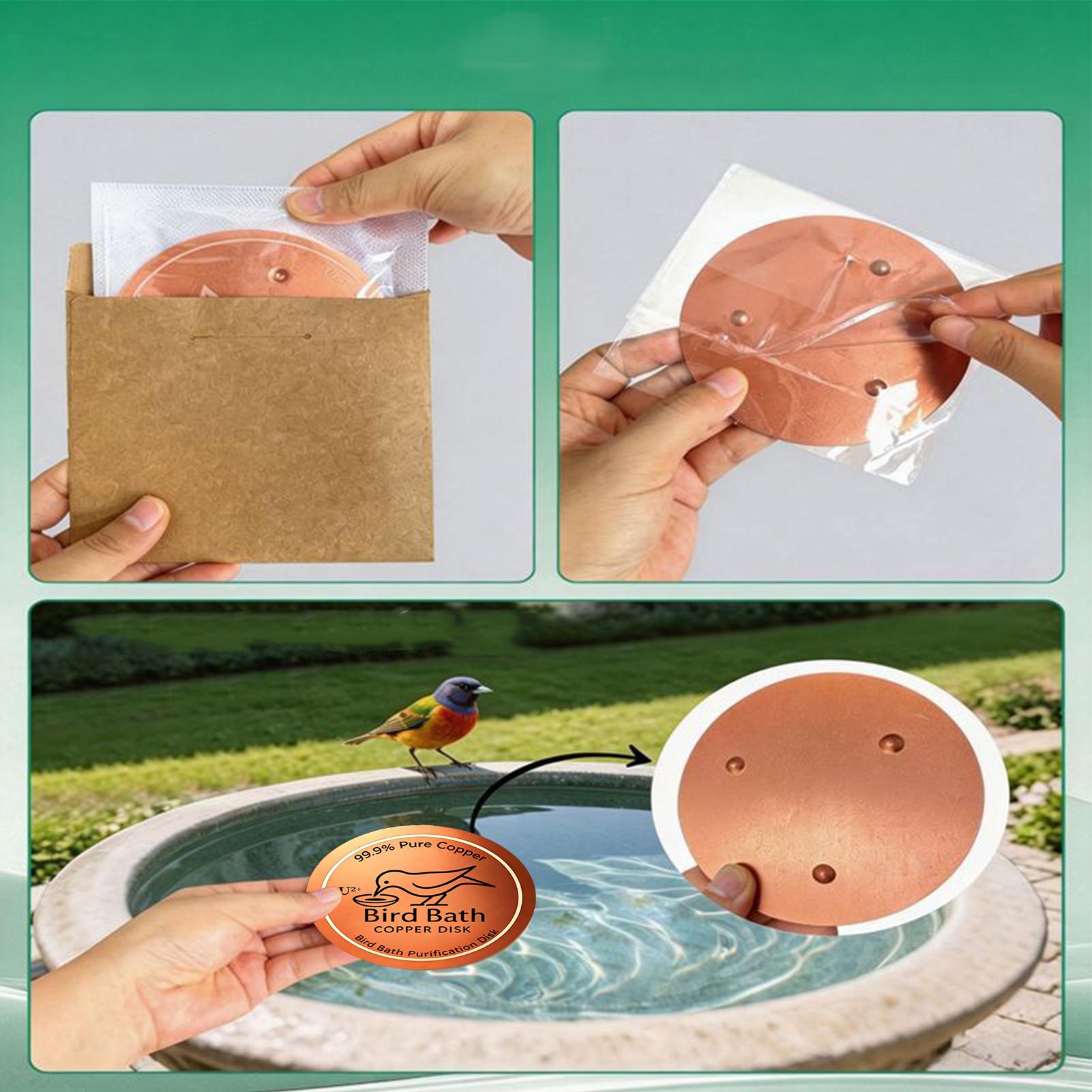 버드 배스 구리 디스크 0.6mm 두께 정화판 안전한  - Farming & Agriculture Word Stacks 리뷰 및 가격