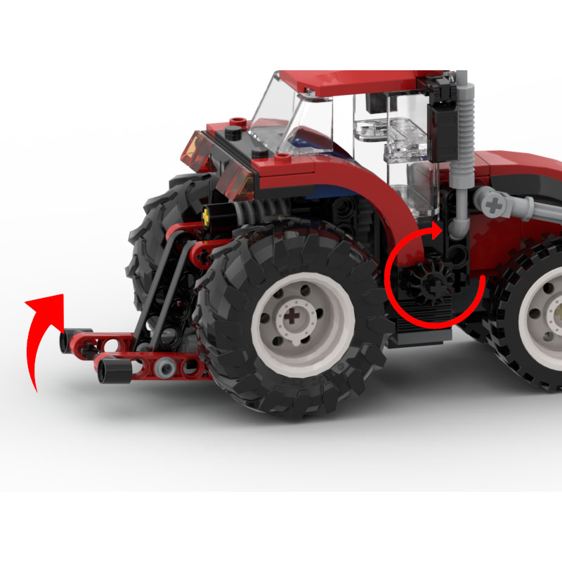 MOC-201541 시티 팜 농업용 트랙터 빌딩 블록  - Agriculture Farming Certificate 리뷰 및 가격