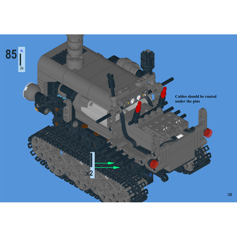 MOC-244038 도시 복고풍 농업용 트랙터 빌딩 블 - Agriculture Farming Certificate 리뷰 및 가격